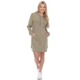 thumbnail image 1 of 822-04-L Hoodie Sweatshirt Dress, Green - Large, 1 of 1