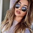 thumbnail image 3 of Azorb Polarized Sunglasses for Women Men 100% UV Blocking Hexagonal Frame, 3 of 5