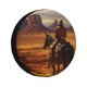 thumbnail image 1 of Balery Western Desert Cowboy Cloud Cubiertas para Neumáticos - Protector Resistente para Neumáticos de Camioneta, SUV, Remolque, Camper y RV-16 inch, 1 of 6