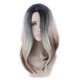 thumbnail image 5 of Pelucas de pelo rosa, red de pelo de dos colores, degradado de dos colores para mujeres, peluca decolorada, 5 of 8