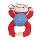 thumbnail image 3 of Juguete para masticar de felpa con chirrido para perros, limpieza de dientes, interactivo, lavable, lindo juguete de peluche para perros grandes y pequeños tipo 2, 3 of 9