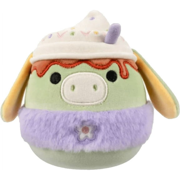 Squishmallows 12" Easter Juniper the Latte Donkey – Soft & Huggable Plush Toy