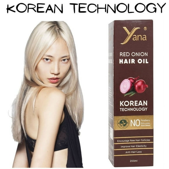 Yana Red Onion Hair Oil Hair Growth for women | hair oil | hair oil for black hair | for dry hair |oil for long hair growth | hair oil for long straight hair
