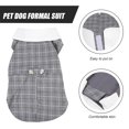 thumbnail image 5 of KAKOWELY Esmoquin formal para perro, cómodo traje de boda para perro, ropa formal decorativa para perro, ropa para mascotas, 5 of 5