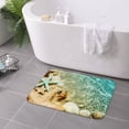 thumbnail image 7 of Non Slip Door Mat, Starfish And Seashell Fast Drying Bath Tub Mats, Absorbent Bathroom Rugs Entrance Welcome Mat, Bath MatS for Tub, Floor, Home, Kitchen, Hotel,16x24in, 7 of 7
