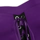 thumbnail image 4 of Womens Halloween Costumes 2024 Cosplay Gothic Dresses Women Casual Plus Size Cold Shoulder Dress Solid Color Lace Butterfly Sleeve Halloween Gothic Dress, 4 of 5