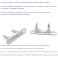 thumbnail image 2 of 131763310 Gâche de Porte de Laveuse, Remplacement pour Sécheuse Kenmore Electrolux Machine à Laver, Lot de 2, 2 of 5