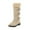 Beige, variant on CHENge Boots for Women Wide Calf Comfort Softs Elastic Bow Design Cozy Thermal Lined Black Boot Winter Walking(Red,6.5)