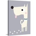 thumbnail image 2 of Marmont Hill "Yellow Puppy" by Katarina Snygg Painting Print on Wrapped Canvas, 2 of 7