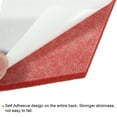 thumbnail image 4 of Unique Bargains Tuile de Tableau d'Affichage Murale Hexagonale Autocollante avec Punaise, Rouge 4 Unités, 4 of 5