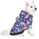 thumbnail image 2 of Fotbe mushroom Skull rainbow color Sudadera con Estampado para Perros Pequeños – Suéter con Capucha para Mascotas, Tela Suave de Forro Polar con Bolsillo-X-Small, 2 of 7