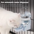 thumbnail image 3 of GHSDFBB 500ML Pet Parrots Birds Drinker Rabbit Drinking Water Feeder Bowl Dog Cage Hanging Water Dispenser Device blue, 3 of 7