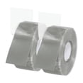 thumbnail image 1 of Unique Bargains Grip Tape, Self-Fusing Silicone Tape 17ft, Sealing Repair Wrap Tape, Grey 2 Pcs, 1 of 6