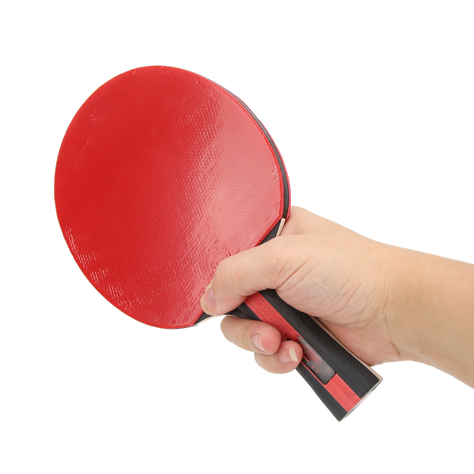 FACULX Lot De 4 Éponges Caoutchouc Tennis De Table 2,2 Mm - Rouge & Noir, Haute Adhérence Et Vitesse Pour Raquette Ping Pong