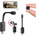 thumbnail image 1 of La cámara oculta espía WiFi más pequeña, HD, portátil, IP, inalámbrica, de seguridad para el hogar, niñera, cámara para niños con detección de movimiento, almacenamiento en la nube, monitoreo remoto e esquí esquí Gafas de esquí, 1 of 5