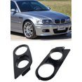 thumbnail image 3 of Parachoques antiniebla Parrilla circundante Cubierta envolvente delantero Marco Brillante Reemplaza 51112695255 51112695256 para E46 M3 Coupe 2001-2006 Piezas, 3 of 9