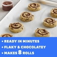 thumbnail image 4 of Pillsbury Flaky Chocolate Rolls with Icing, Canned Pastry Dough, 8 Count, 13.9 oz, 4 of 13