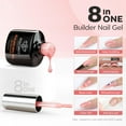 thumbnail image 7 of modelones Builder Nail Gel with Nail Dehydrator and Primer, 3Pcs Rose Nude Pink LED Gel Builder Polish Base Coat Acid Free Prep Dehydrate & Bond Primer for Thickening Apex Building 10ml, 7 of 7