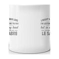 thumbnail image 3 of I'm Driving My BUICK LE SABRE Coffee Tea Ceramic Mug Office Work Cup Gift 15 oz, 3 of 3