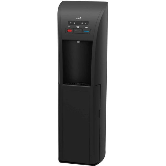 Aquarius Tri-Temp Bottom Loading Water Dispenser, Black