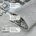 thumbnail image 4 of Haperlare Washable Rugs for Living Room Boho Tribal Bedroom Rug Vintage Oriental Non Slip Throw Rugs Soft Rugs Low Pile Stain Resistant Carpet, 9' x 12' Blue, 4 of 5