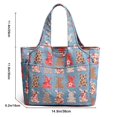 thumbnail image 3 of Tote Bag for Women Fashion Large Tote With Zipper Multi-function Shoulder Handbag for Travel Work School Waterproof, 3 of 6