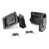 Rugged Ridge 11812.80 Door Latch Kit; 07-18 Jeep Wrangler JK/JKU