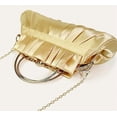 thumbnail image 5 of Kukuzhu Clutch Purses for Women Sparkling Ruched Evening Pueses Chic Satin Clutch Handbag for Party Formal Weeding, 5 of 6