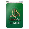thumbnail image 1 of Healer Cleric RPG  MMORPG Class Role Playing Game Home Business Office Sign, 1 of 3