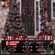 thumbnail image 5 of Guirnalda de luces navideñas JMEXSUSS 200 LED, 20 m, rojo y blanco, 5 of 6