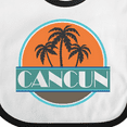 thumbnail image 4 of Inktastic Cancun Mexico Vacation Boys or Girls Baby Bib, 4 of 4