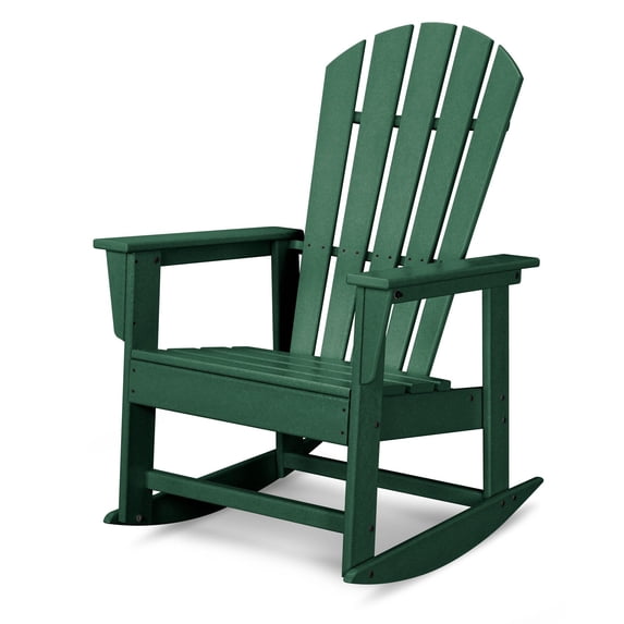 POLYWOOD® South Beach Recycled Plastic Adirondack Rocking Chair