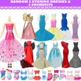 thumbnail image 6 of FUNWEE 11.5 inch Girl Dolls Fashion Sets 70PCS Doll Clothes and Accessories in a Gift Box for Girls Kids Birthday Gift, 6 of 7