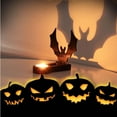 thumbnail image 5 of Uxgjfwu Halloween Candle Holder Stand, Bat Themed Desktop Pie Decoration for Spooky Holiday Decor, 5 of 5