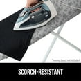 thumbnail image 4 of GORILLA GRIP Scorch Resistant Ironing Board Cover, Silicone Coating, Hook and Loop Fastener Strap, Gray Floral, 4 of 10