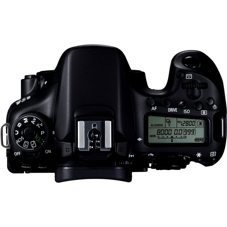 Canon EOS 70D DSLR Camera (Body Only) - Walmart.com