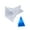 70mm, variant on Multipurpose Silicone Pyramid Mold For Resin Soap Making Reusable Crafting Supplies Jewelry Making Tool