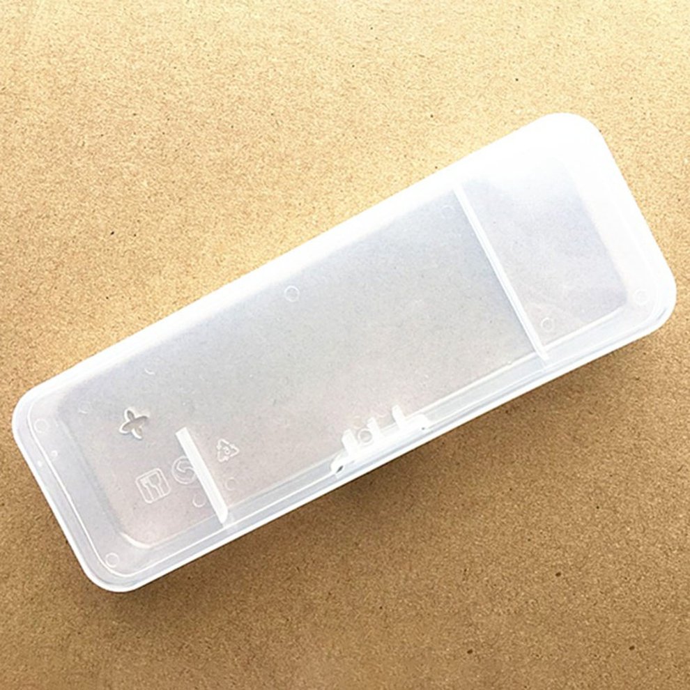 Portable Universal Men Shaving Box Transparent Plastic Razor Travel