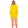 thumbnail image 5 of Sesame Street Adult Character Hooded Costume Pajama Union Suit Kigurumi Fleece 1PC Loungewear For Men Women Sleepwear, 5 of 6