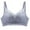 Blue, variant on Women's Push Up Lace Bras Comfort Wireless Bra Supportive Everyday Tshirt Bra
