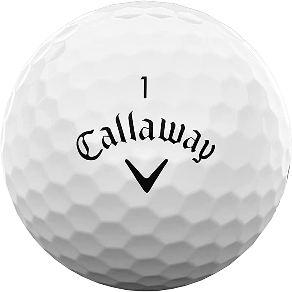 CALLAWAY GOLF SUPERSOFT GOLF BALLS - 3 BALLS - WHITE