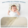 thumbnail image 3 of Almohada de Bebé Suave y Transpirable para Prevenir el Síndrome de Cabeza Plana Plagiocefalia, Cojín Moldeador Cabeza Bebé para Niños y Niñas 0 a 12 Meses, 3 of 5