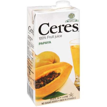 Ceres Papaya Juice Drink, 33.8 Fl. Oz.