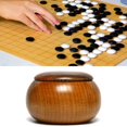 thumbnail image 2 of Juego de alta calidad caja de regalo piedras cuencos Jujube madera Gobang Cans Baduk Feliz Sencillez, 2 of 5