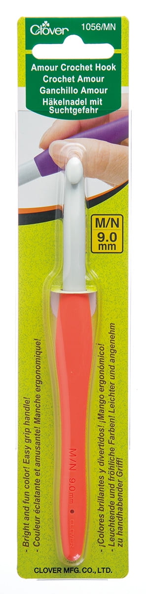 Clover Amour Crochet Hook, M/N (9mm)