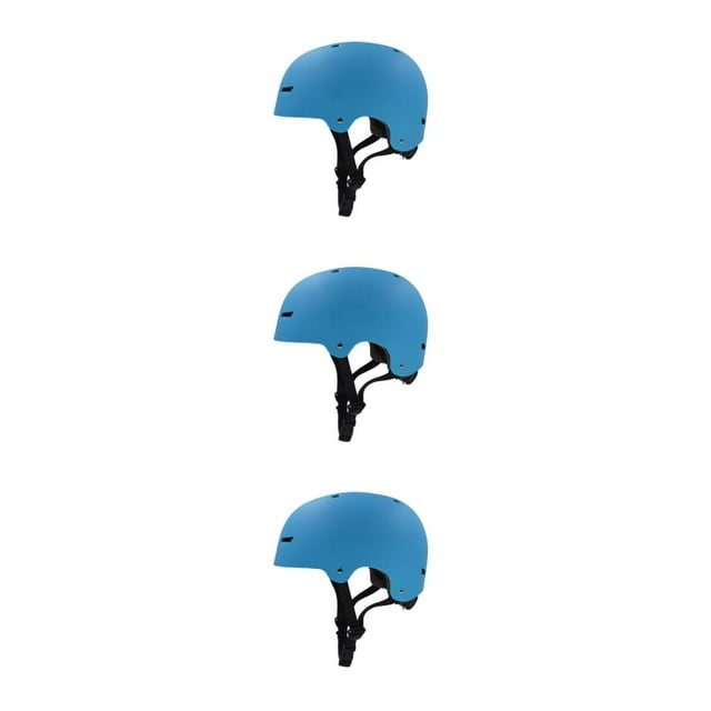 Destyer ABS Roller Skating Riding - Smooth And Thornless Polishing For Unrestricted Movement Smooth And Thornless Matte blue M(52-58CM) 3Set