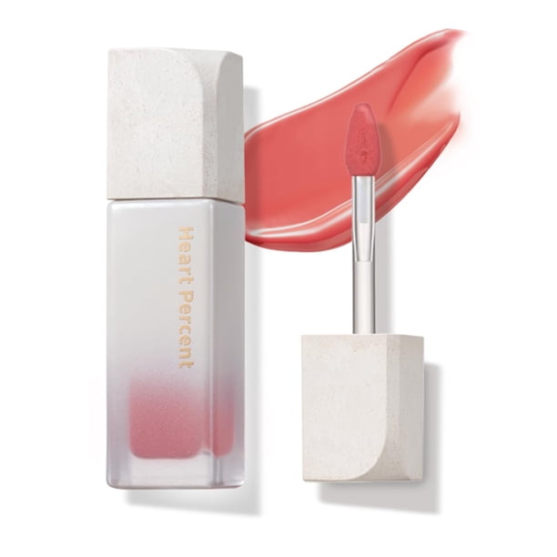 Heart Percent Dote On Mood Pure Glow Tint Lápiz labial líquido hidratante, acuoso y ligero, de larga duración, 6,8 g #07. Higo Rosa
