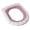 Pink#2, variant on Two-Tone Soft Toilet Seat Cover with Handle | Winter Warm Knitted Toilet Ring | Washable & Elastic Full Surround Design | Fits Round & Elongated Toilets | 1-Piece Set