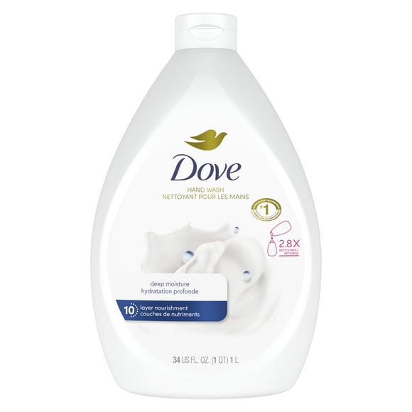 Recharge de Nettoyant pour les Mains Dove Advanced Care Hydratation Profonde