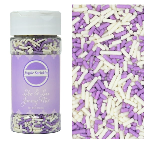 Mystic Sprinkles Lilac and Lace Jimmy Mix 3 Ounce Bottle